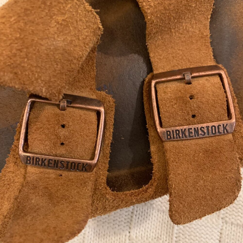 Birkenstock Arizona Soft Footbed Suede Sandals, 8-8.5